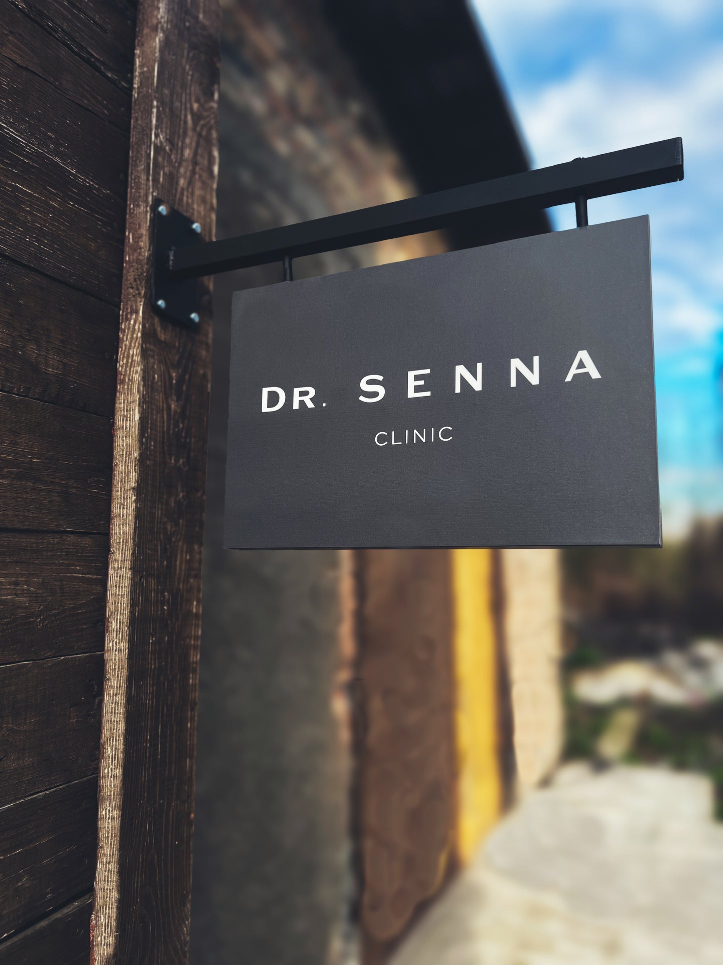 Custom storefront sign from metal and composite - Business logo - Personalized sign - Outdoor signage - office signage - cafe signage