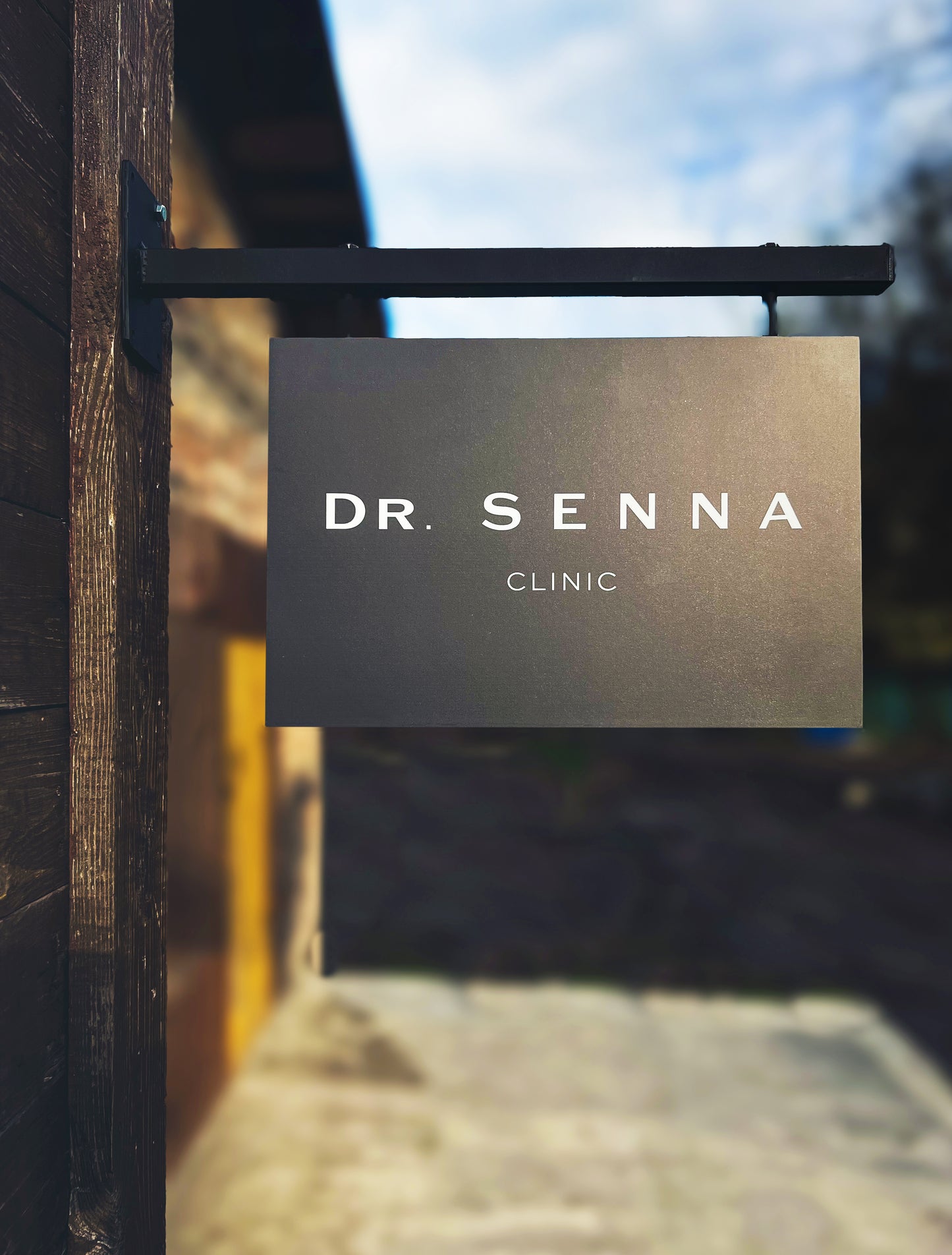 Custom storefront sign from metal and composite - Business logo - Personalized sign - Outdoor signage - office signage - cafe signage